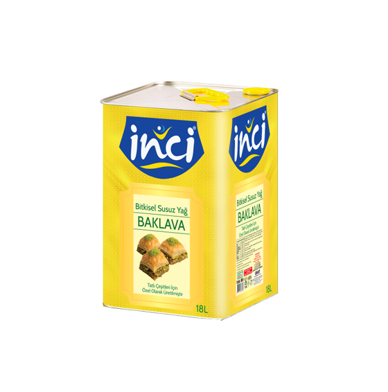 İNCİ BAKLAVA YAĞI 18LT