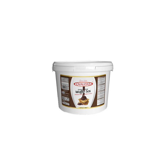 OVALEKS SÜTLÜ WAFFLE SOS – PLASTİK KOVA 10KG